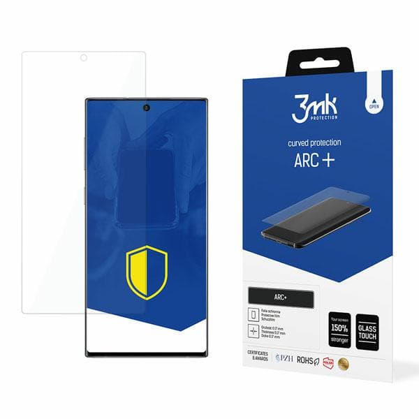 3MK ARC+ suojakalvo Galaxy Note 10+:lle