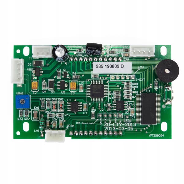 Grønt LCD-display til ZD-985 station