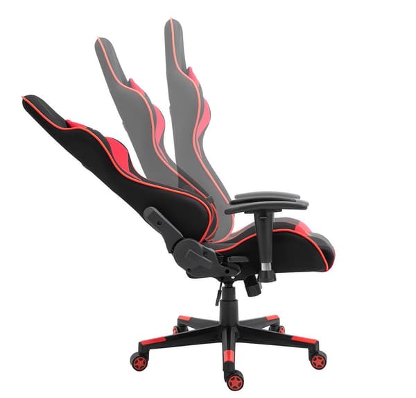 Fåtölj Gaming PlayMaker svart/röd