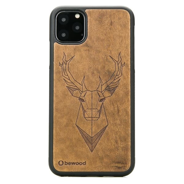 Træcover til iPhone 11 PRO MAX DEER IMBUIA