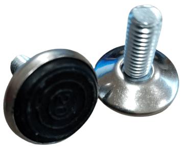 Möbelfot M10Ø25/20 krom 20 ST
