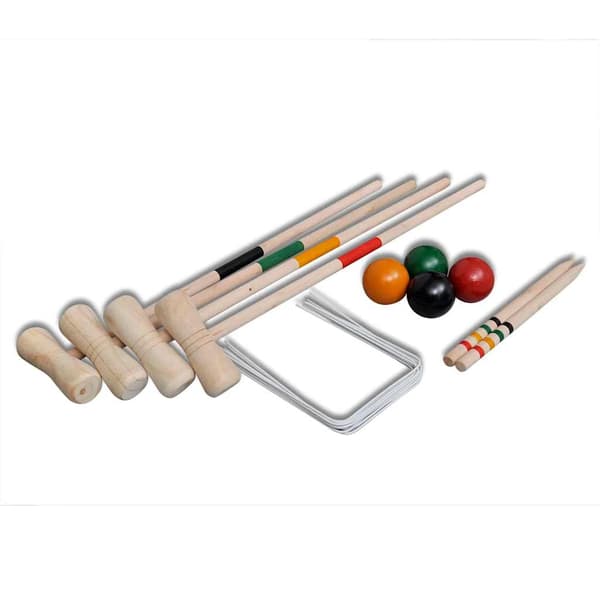 Cricketsæt til 4 spillere