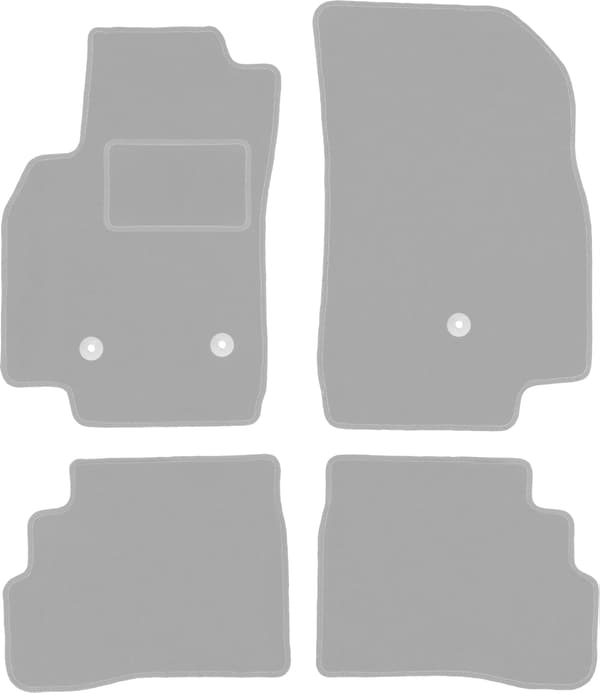 Grå bilmåtter til: Chevrolet Spark IV hatchback (2015-)
