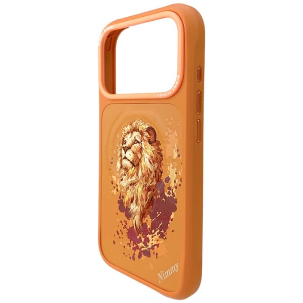 Nimmy Lew MagSafe cover til iPhone 17 Pro orange