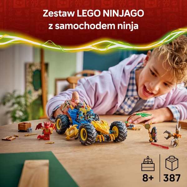 LEGO Ninjago Jays multifunktionsbil 387 dele (71856)