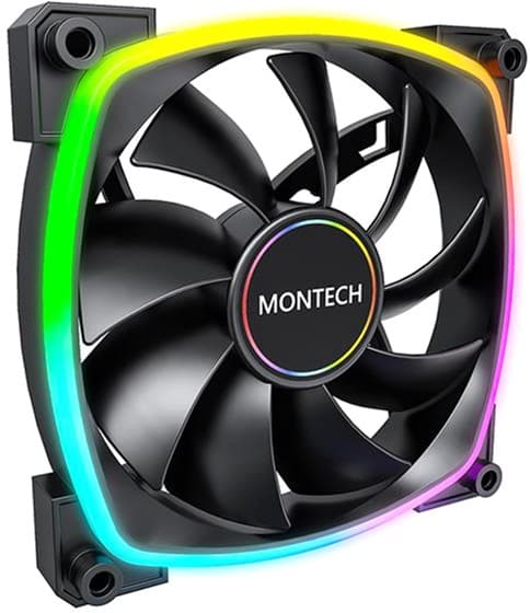Montech AX140 PWM Sort blæser