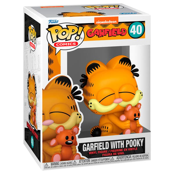Funko POP Garfield 40 Garfield med Pooky Samlarfigur