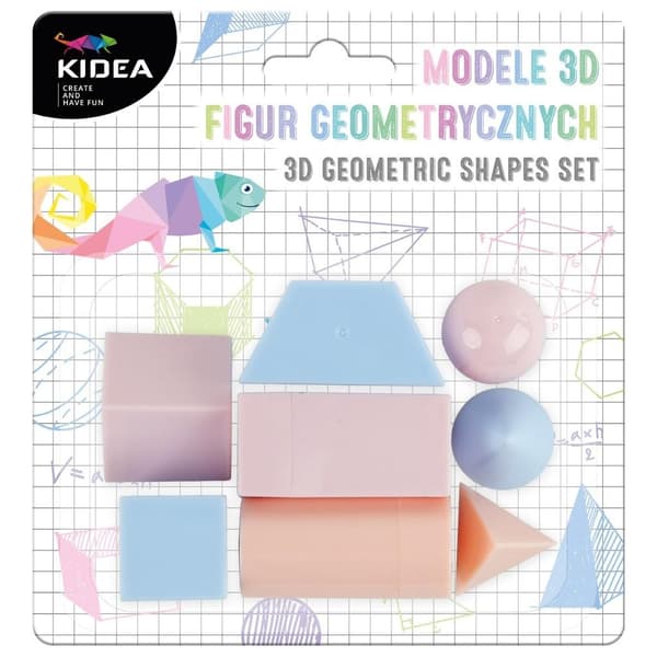 3D-modeller av geometriska figurer A KIDEA