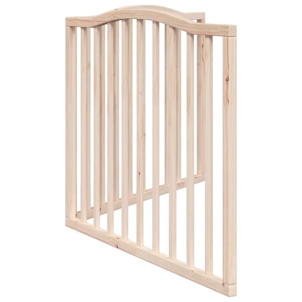 vidaXL foldbart sikkerhedsgitter til hunde, 2 paneler, 160 cm