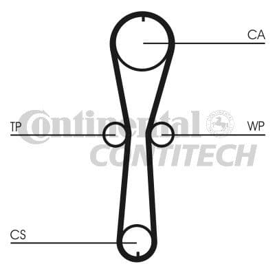 CONTITECH CT 915 kamrem