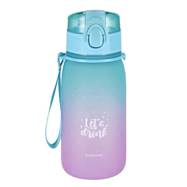 400 ml ombre violetblå flaske