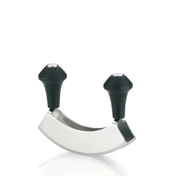 Urtekniv, sort metal, Ganda / Kela