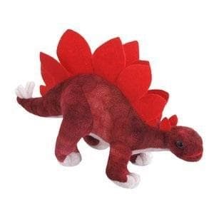 Punainen Stegosaurus 30cm