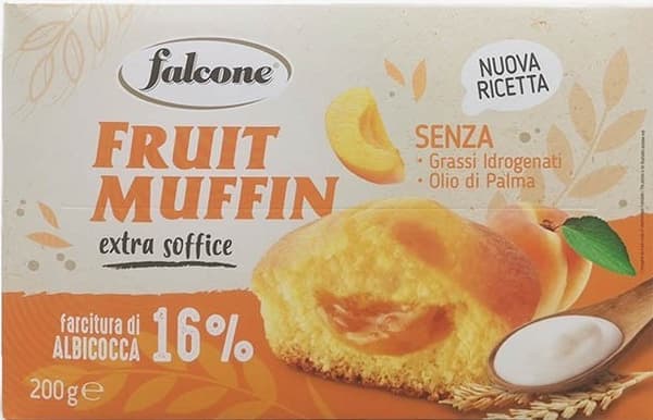 Falcone muffins med abrikos 200g