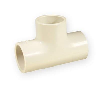 Equal tee KW/KW/KW PVC-C 1 1/2"