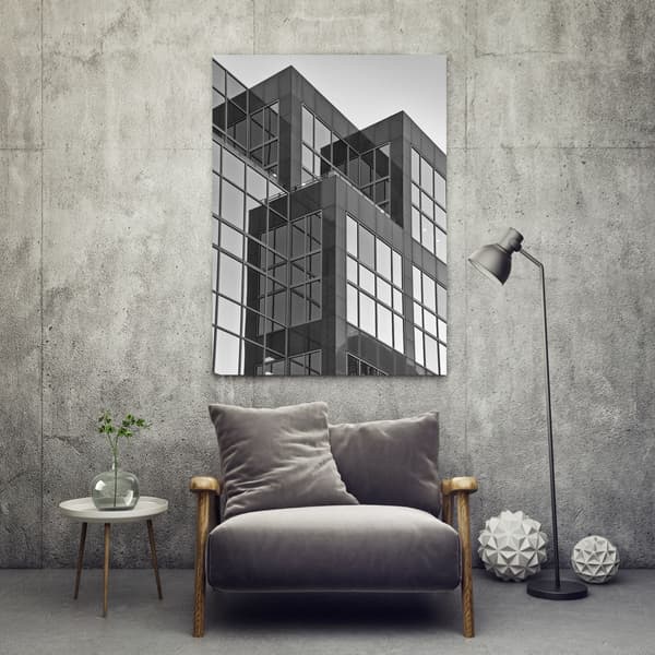 Canvastavla Arkitektur Stad 40x80 cm