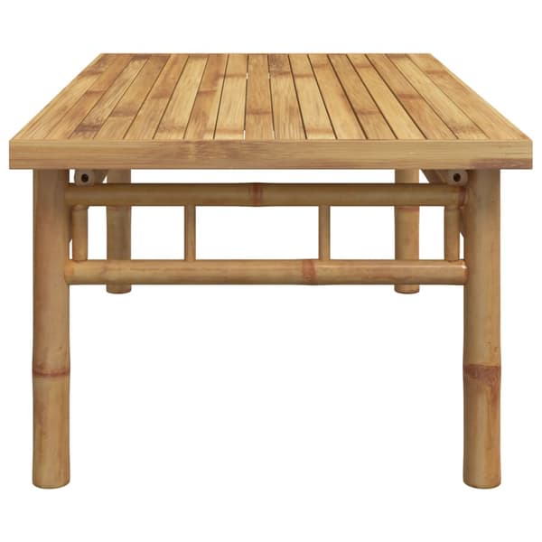 vidaXL Soffbord, 90x50x35 cm, bambu