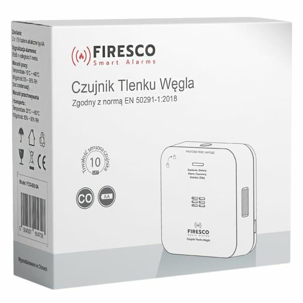 Firesco FCO-850 SA kuliltedetektor