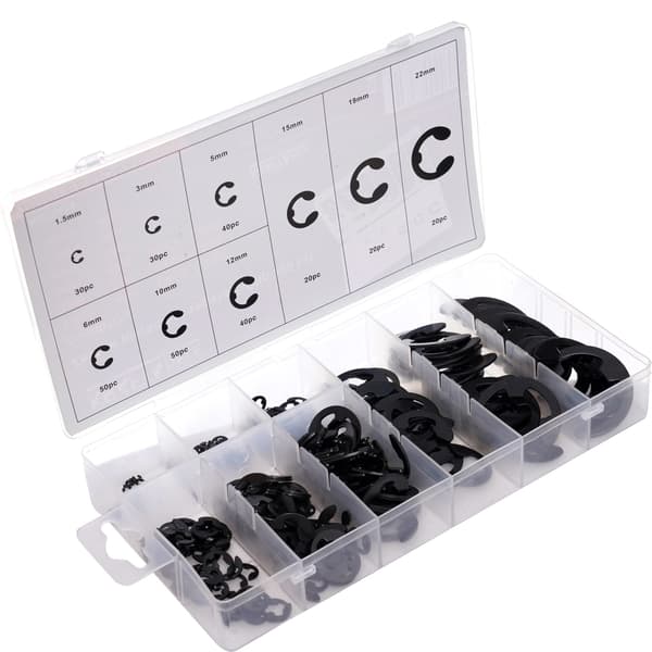 E-clips säkerhetsringar 300 st KD10484