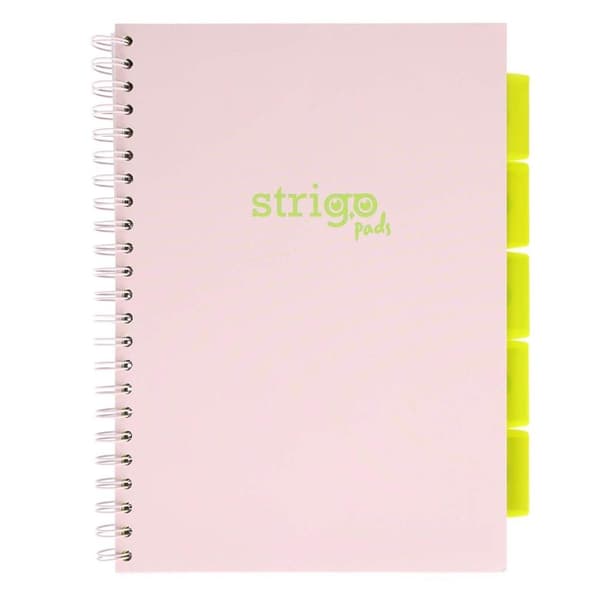 Notesblokke A4/100K gitter Pastelbeige