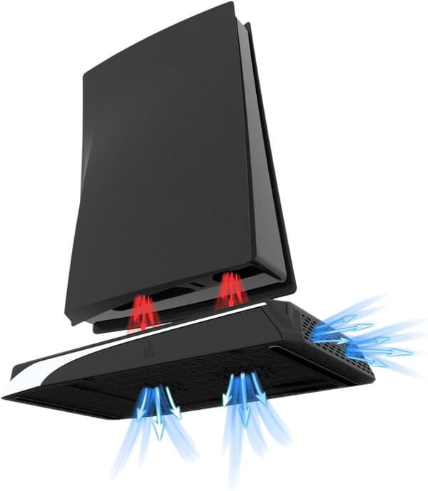 IMP Tech DLX & LED -monitoiminen lataustorni PS5:lle