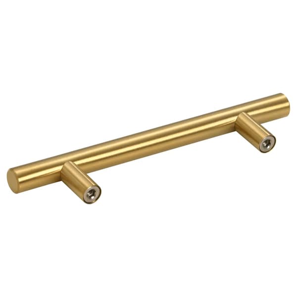 vidaXL skabsgreb, 10 stk., guld, 96 mm, rustfrit stål