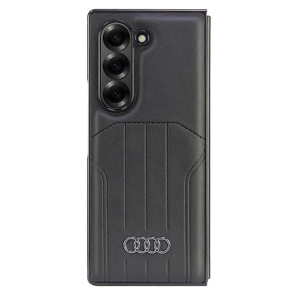 Audi MagSafe-etui i kunstlæder til Galaxy Z Fold6, sort