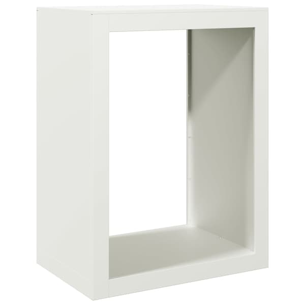 vidaXL Vedställ vit 60x40x80 cm stål