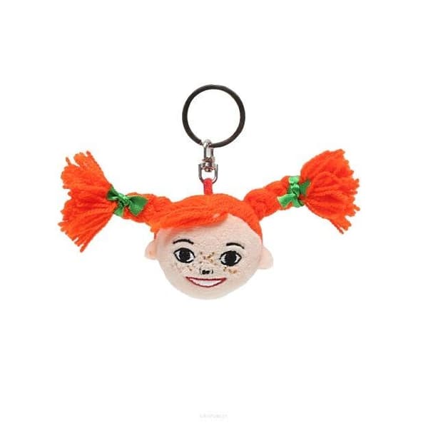 Pippi hoved nøglering