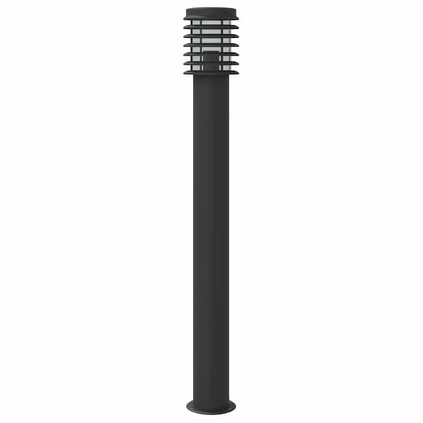 vidaXL havelamper, 3 stk., sort, 110 cm, stål