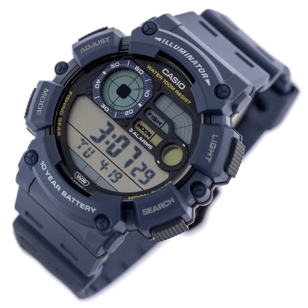 Herreklocka CASIO Digital Månfas WS-1500H-2AVEF + Låda