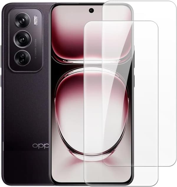 2x UV-härdat glas för Oppo Reno 12 Pro