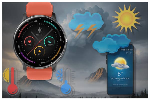 Smartklocka Unisex GRAVITY GT1-3 PRO - Bluetooth-samtal, Extra armband (sg027c)