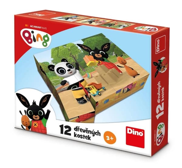 Bing træbilledklodser 12 stk.
