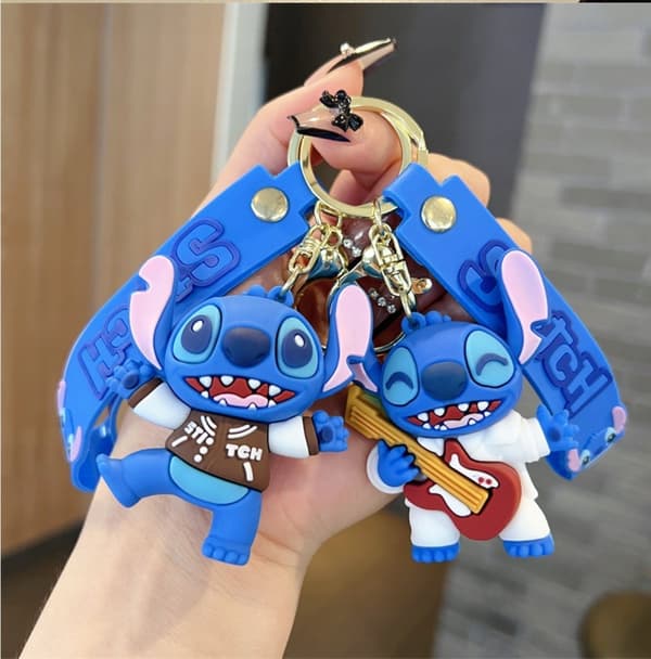 Avaimenperä raidalla Disney Lilo ja Stitch Disney avaimenperä