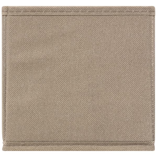 Beige förvaringslåda 15 x 31 cm