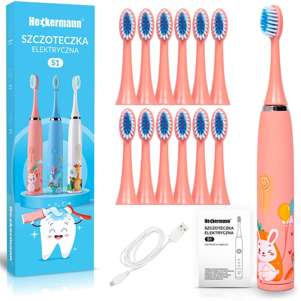 Heckermann S1 Rosa Barntandborste