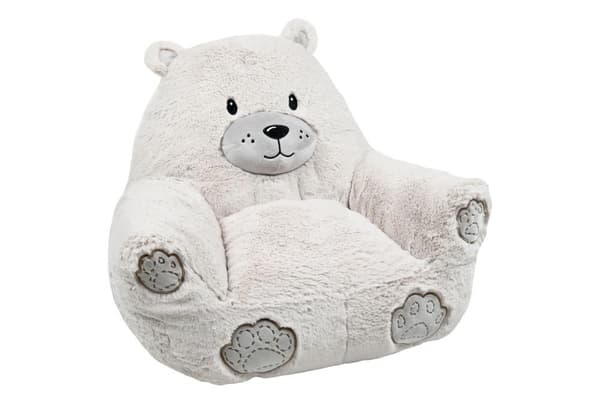 JULES børnepuf 45x45x45 bamse