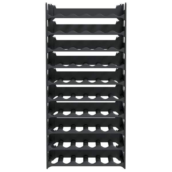 vidaXL Pinottava viiniteline 60 pullolle, PP