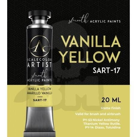 SART-17 Skala Farve Kunst Vanilje Gul