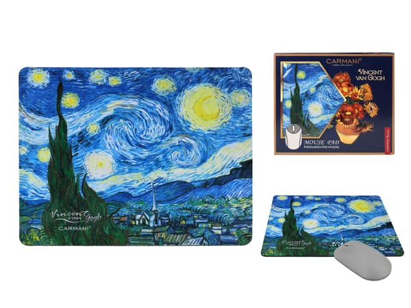 Computermusemåtte - V. van Gogh, Stjernenat (CARMANI)