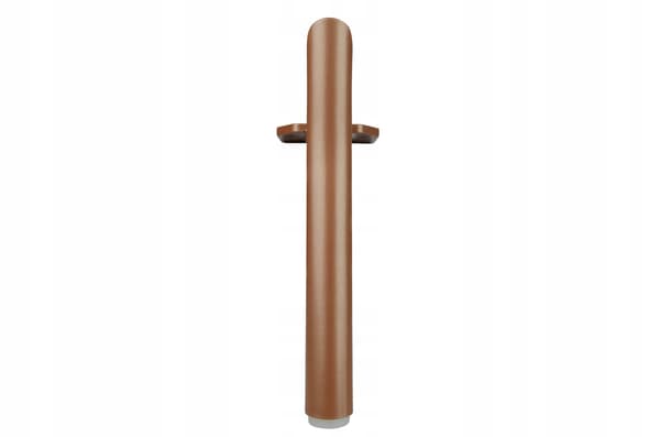 Møbelben H150 moderne stål geometrisk loft brun til sofa