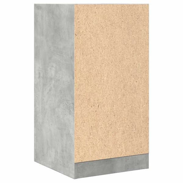 vidaXL Apoteksskåp betongrå 40x41x77,5 cm