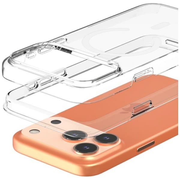 Araree Duple M MagSafe -kotelo iPhone 17 Pro Maxille, läpinäkyvä