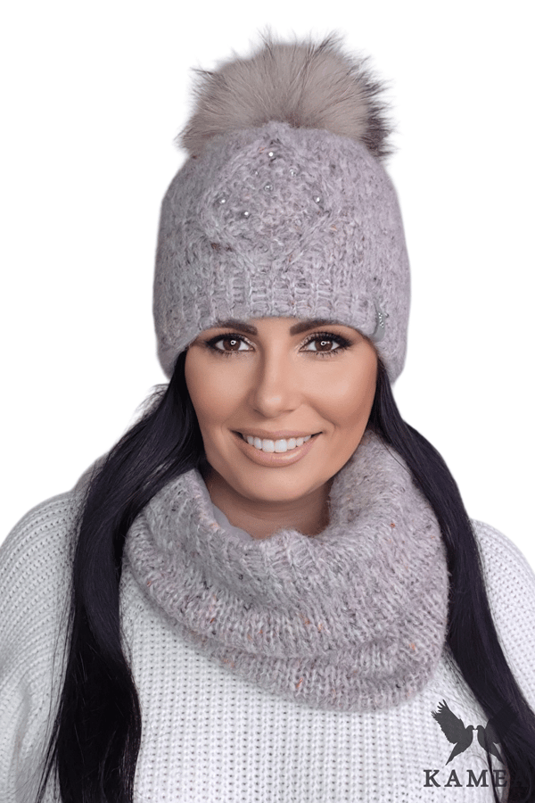 CYRENA damehat, grå