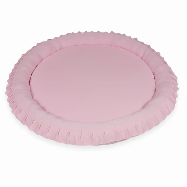 Redemåtte 120 cm til børn, pulverrosa