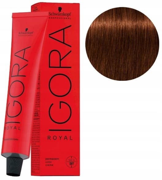 Schwarzkopf Igora Royal Hårfärg 60ml 5-7 Ljusbrun koppar