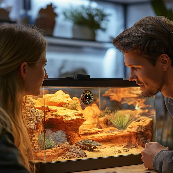 Terrario Exato 2in1 - termometer med hygrometer til terrarier