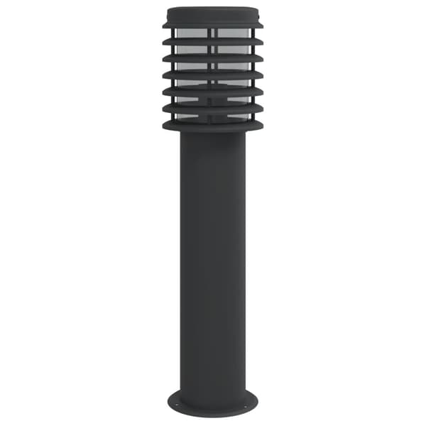 vidaXL havelampe sort 60 cm rustfrit stål