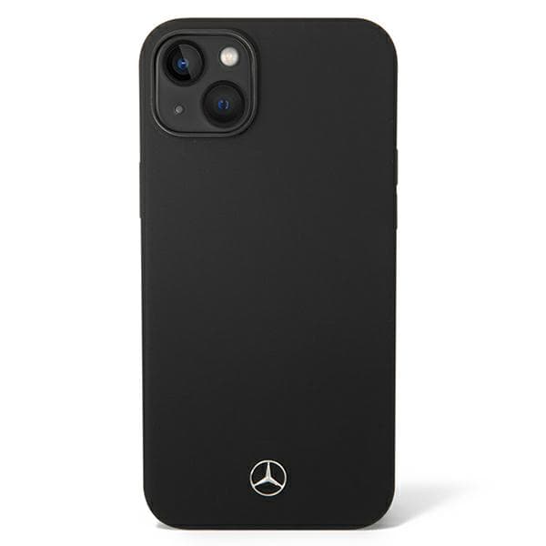 Mercedes Silikone Line Magsafe-etui til iPhone 14 Plus, Sort